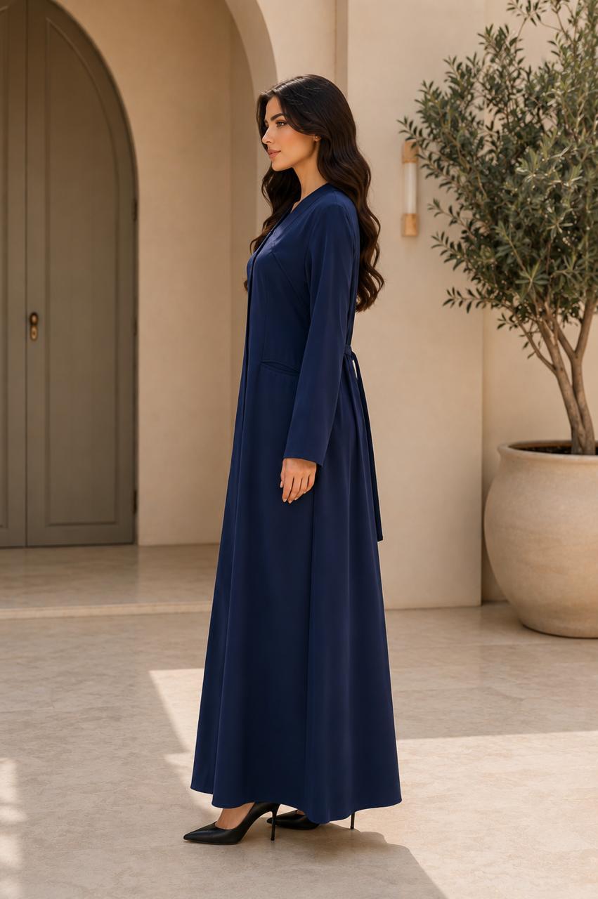Elegant summer abaya in soft Korean Nada fabric
