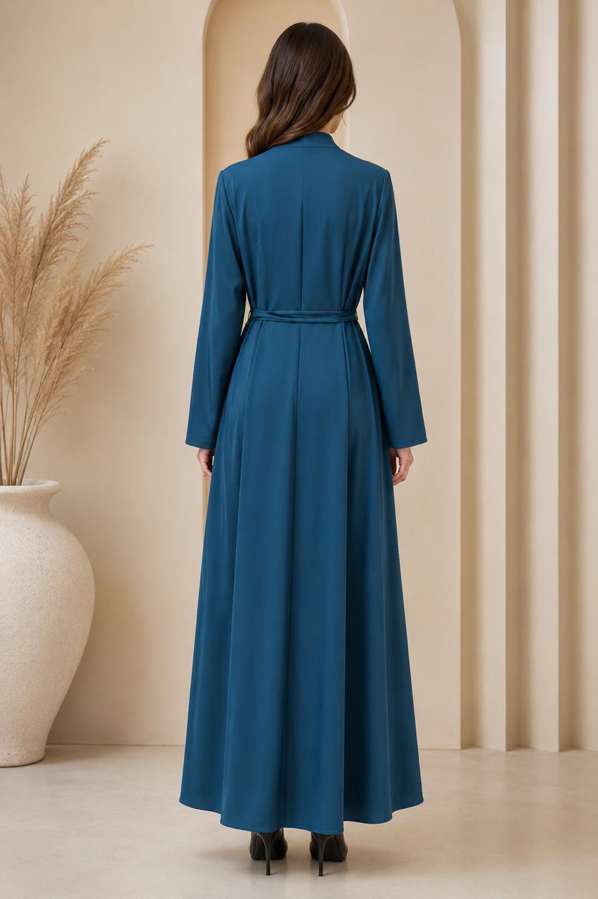 Elegant summer abaya in soft Korean Nada fabric