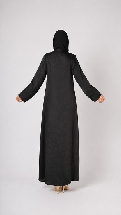 Classic black abaya