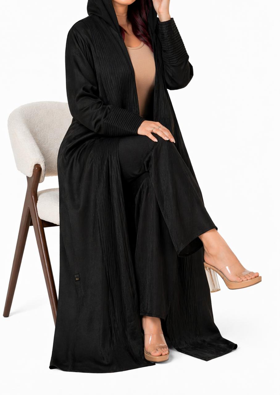 Classic black abaya