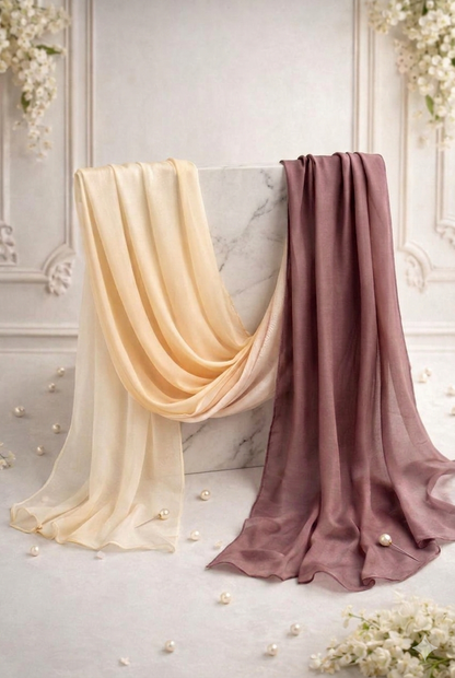 Modal printed hijab scarf soft breathable – Volvora UAE