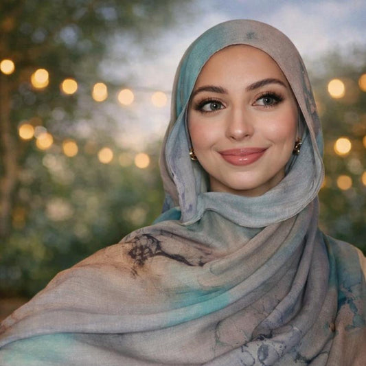 Printed Headscarf, Bohemian style