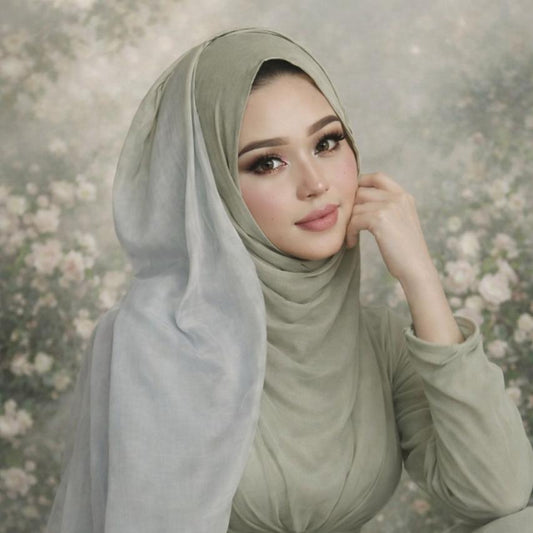 Women's Modal Printed Hijab Scarf - Soft & Breathable