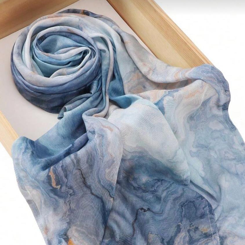 Color Viscose Headscarf