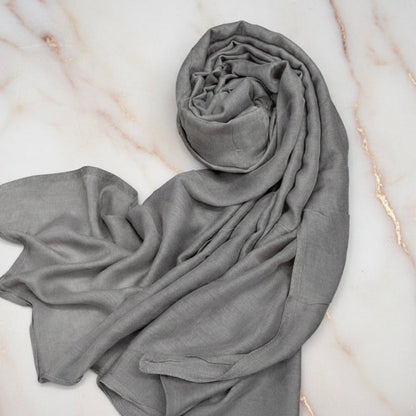 Plus Size Soft & Breathable Solid Color Modal Hijab