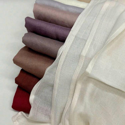 Plus Size Soft & Breathable Solid Color Modal Hijab
